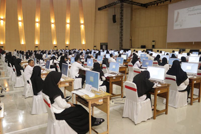 Ribuan Pelamar CPNS Formasi 2019 Ikuti SKD di Gedung Daerah Siak